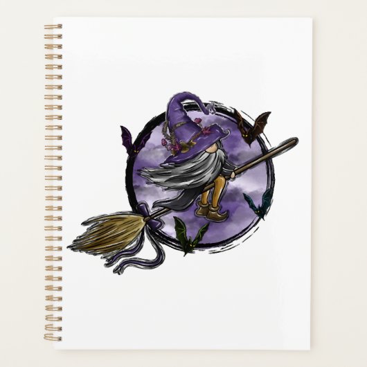 Halloween-kabouter Planner (Voorkant)