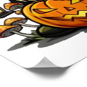 Halloween Kabouter Poster (Hoek)