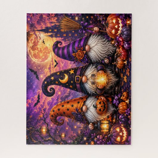 Halloween Kabouter Puzzel (Verticaal)