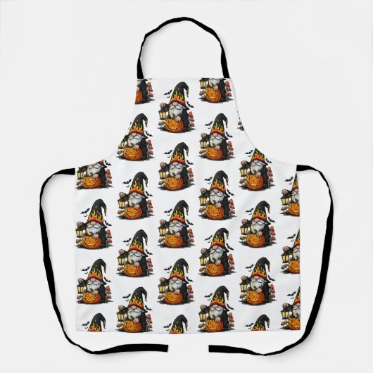 Halloween Kabouter Schort (Voorkant)