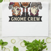 Halloween Kabouter Shirt Griezelige Kabouter Crew Theedoek (Gevouwen)