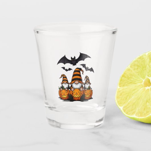 Halloween Kabouter Shotglas Shot Glas (Voorkant)
