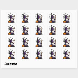 Halloween Kabouter Sticker