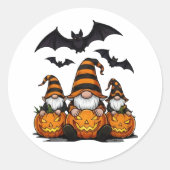 Halloween Kabouter Sticker (Voorkant)
