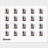 Halloween Kabouter Sticker (Vel)