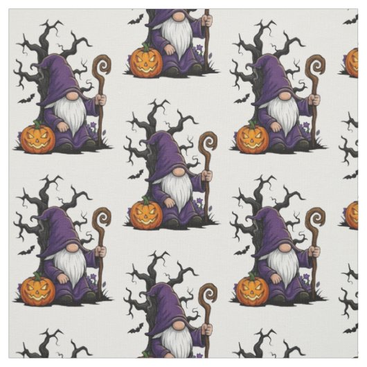 Halloween Kabouter Stof (Swatch)