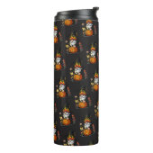 Halloween Kabouter Thermische Tumbler Thermosbeker (Gedraaid links)