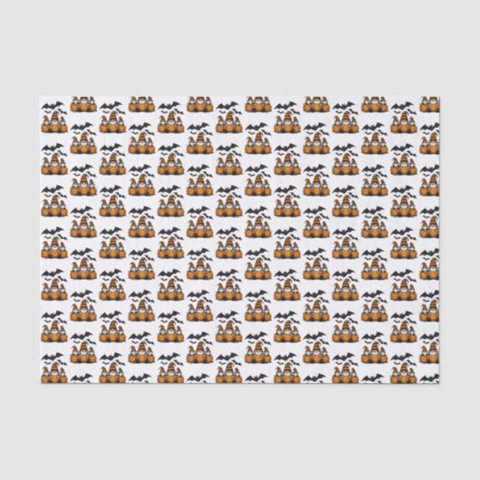 Halloween Kabouter Tissuepapier (Voorkant)
