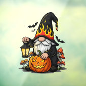 Halloween-kabouter-vensterstickers Raamsticker (Vel 3)