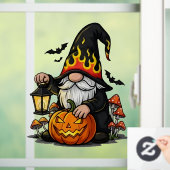 Halloween-kabouter-vensterstickers Raamsticker (Huis)