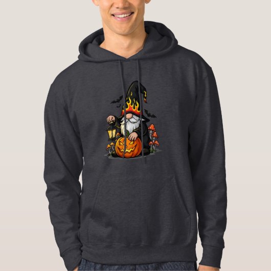 Halloween Kabouter Volwassenen Pullover Hoodie (Voorkant)
