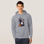 Halloween Kabouter Volwassenen Pullover Hoodie (Voorkant volledig)