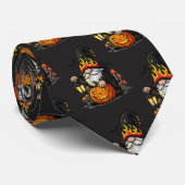 Halloween-kabouterhalsband Stropdas (Opgerold)