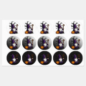 Halloween Kabouterlabels Labels (Vel)