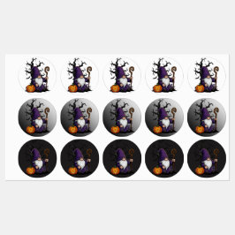 Halloween Kabouterlabels Labels