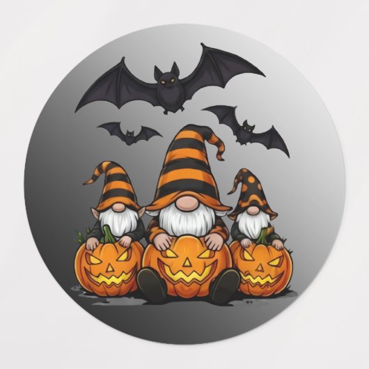 Halloween Kabouterlabels Labels (Design 2)