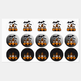 Halloween Kabouterlabels Labels