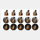 Halloween Kabouterlabels Labels (Vel)