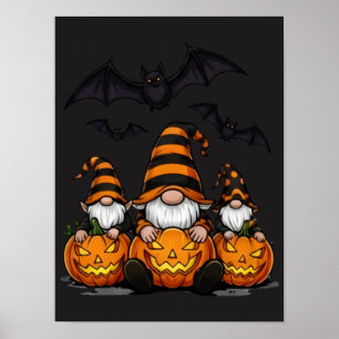 Halloween Kabouterposter Poster