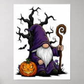 Halloween Kabouterposter Poster (Voorkant)