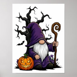 Halloween Kabouterposter Poster