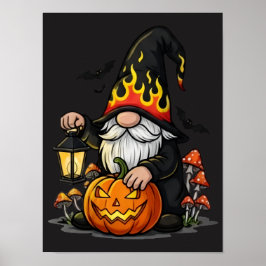 Halloween Kabouterposter Poster
