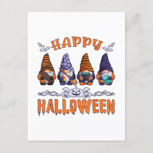 Halloween Kabouters Feestdagenkaart