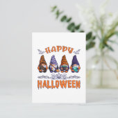 Halloween Kabouters Feestdagenkaart (Staand voorkant)