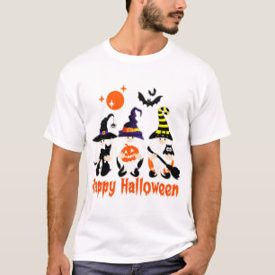 Halloween-kabouters Schattig Herfst Pompoen Herfst T-shirt
