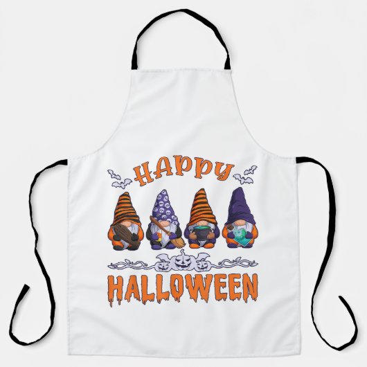 Halloween Kabouters Schort (Voorkant)