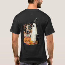 Halloween Kado Australian Shepherd T-shirt