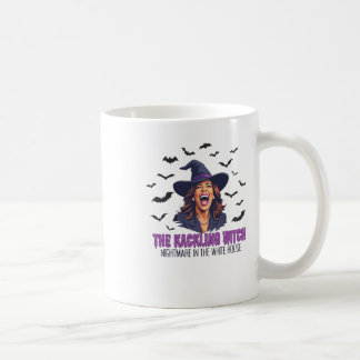 Halloween Kamala Harris De Kackling Witch Spooky Koffiemok