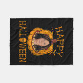 Halloween Kamala Harris Grappige Kerst 2023 Pumpk Fleece Deken (Voorkant (Horizontaal))