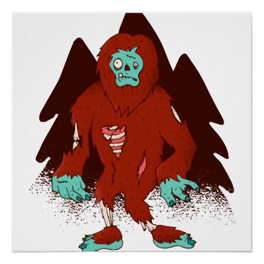Halloween Kamperen Perfect Poster (Voorkant)