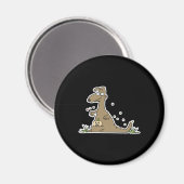 halloween kangaroo magneet (Voorkant / Achterkant)