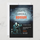 Halloween Kantoor Party Bedrijf Enge Film Ghoul Kaart (Voorkant)