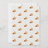 Halloween Kantoor Party Elegant Pompoen Spice Nice Kaart (Achterkant)