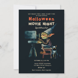 Halloween Kantoor Party Film Gremlin Black Cat Kaart