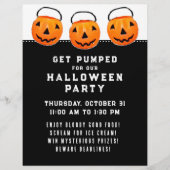Halloween Kantoor Party Flyer (Voorkant)