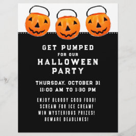 Halloween Kantoor Party Flyer