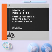 Halloween Kantoor Party Flyer (Enkel)