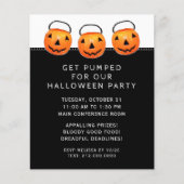 Halloween Kantoor Party Flyer (Voorkant)