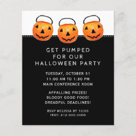 Halloween Kantoor Party Flyer