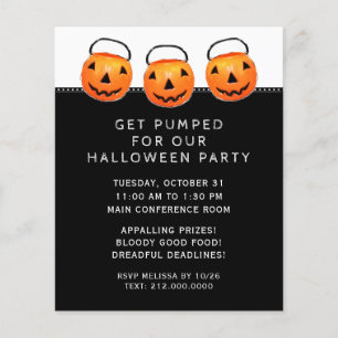 Halloween Kantoor Party Flyer