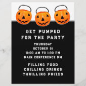 Halloween Kantoor Party Flyer (Voorkant)