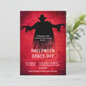 Halloween Kantoor Party Zakelijk Monster Kaart (Staand voorkant)