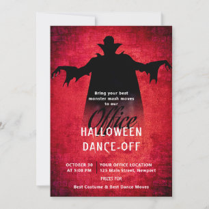 Halloween Kantoor Party Zakelijk Monster Kaart