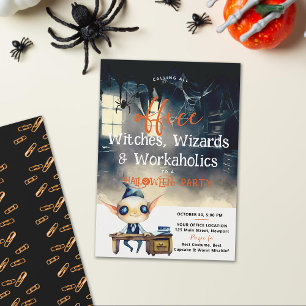 Halloween Kantoor Party Zakelijk Zakelijk Ghoulish Kaart