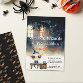 Halloween Kantoor Party Zakelijk Zakelijk Ghoulish Kaart