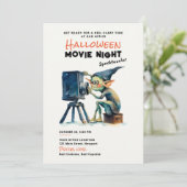Halloween Kantoor Party Zakelijke Film Gremlin Kaart (Staand voorkant)